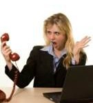 woman holding phone